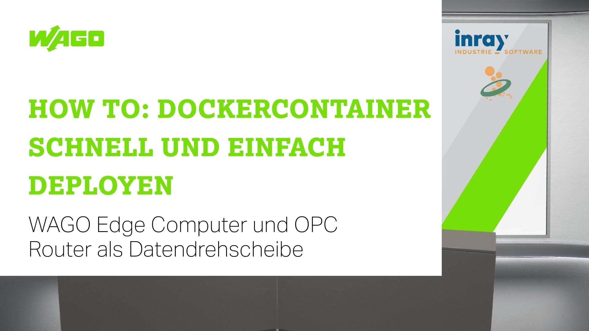 <p>How-to: Docker<sup>®</sup>-Container schnell und einfach deployen</p>