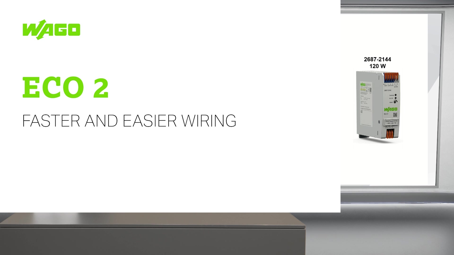 Eco 2 - Faster and easier wiring