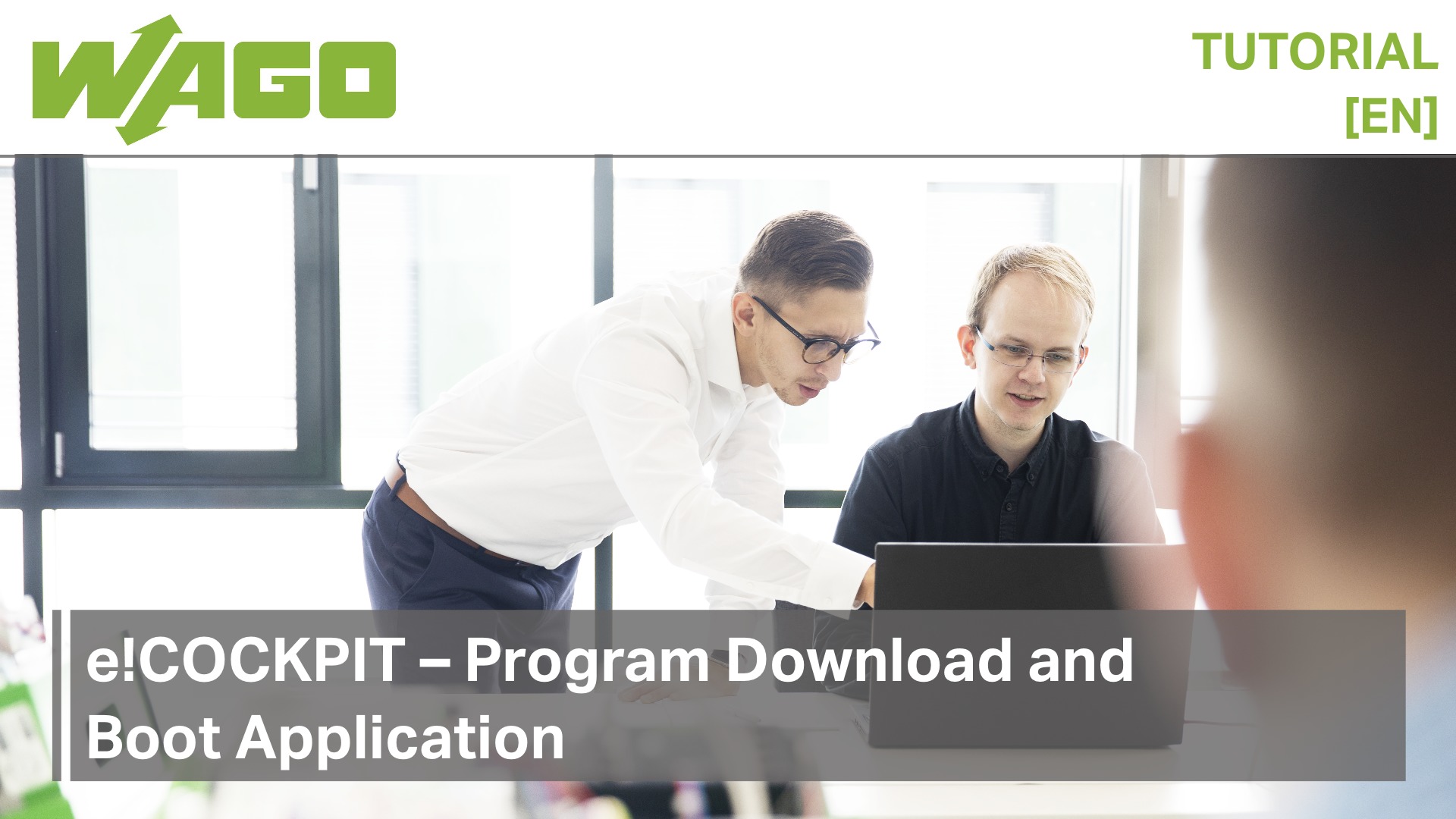 e!COCKPIT - Program Download and Boot Application