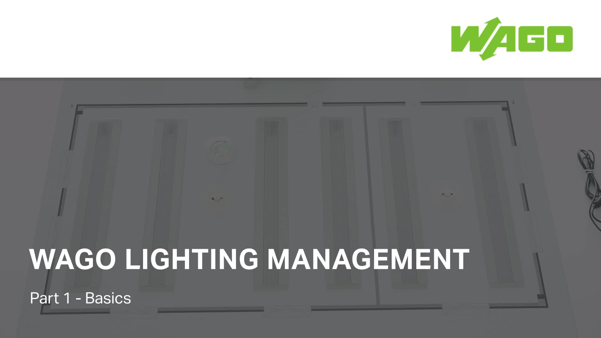 WAGO Lighting Management. Parte 1: Introducción