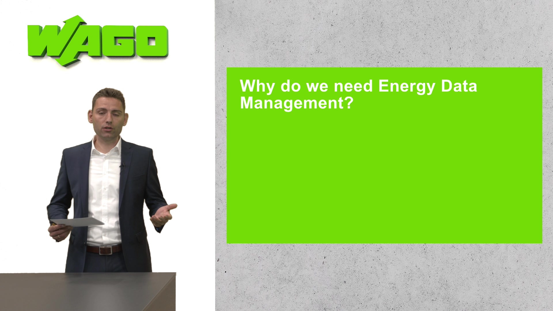 <p>Why Energy Management?</p>