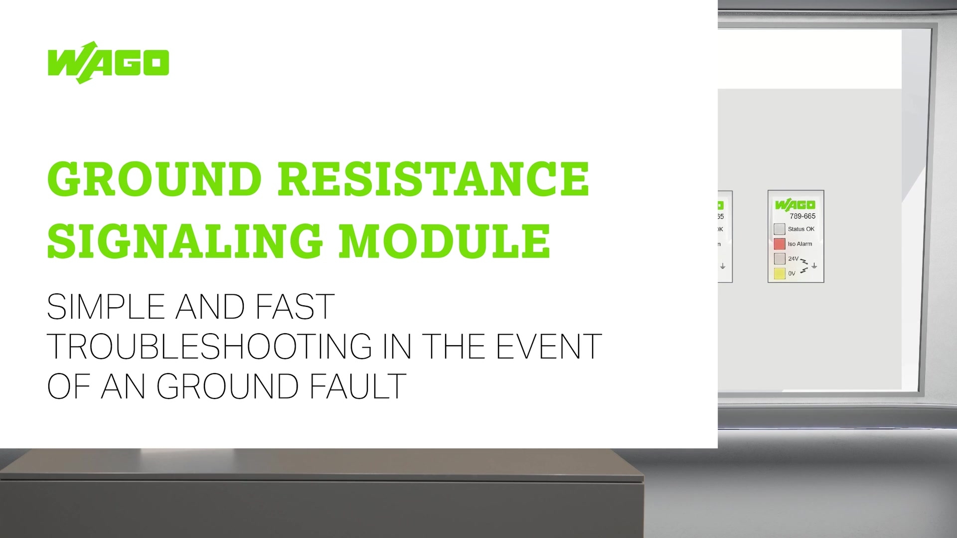 Quick and Easy Troubleshooting in the Event of a Ground Fault