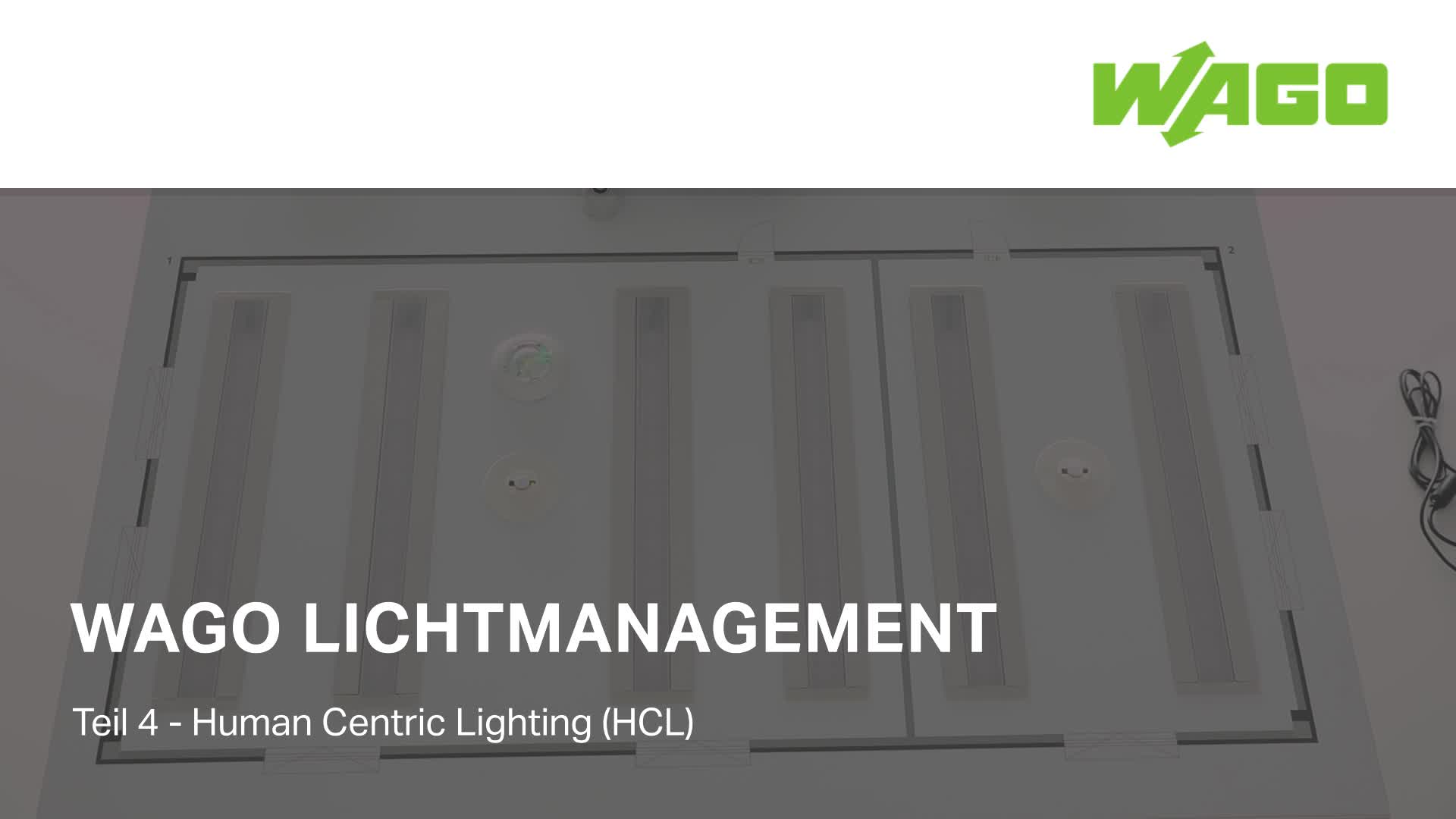 Gestion de l'éclairage WAGO – Partie 4 – Human Centric Lighting (HCL)
