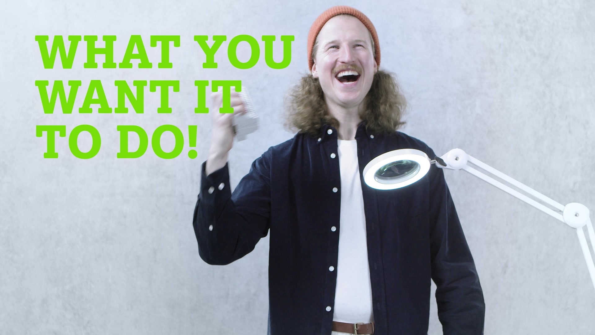<p>What you want it to do! – Video 2</p>