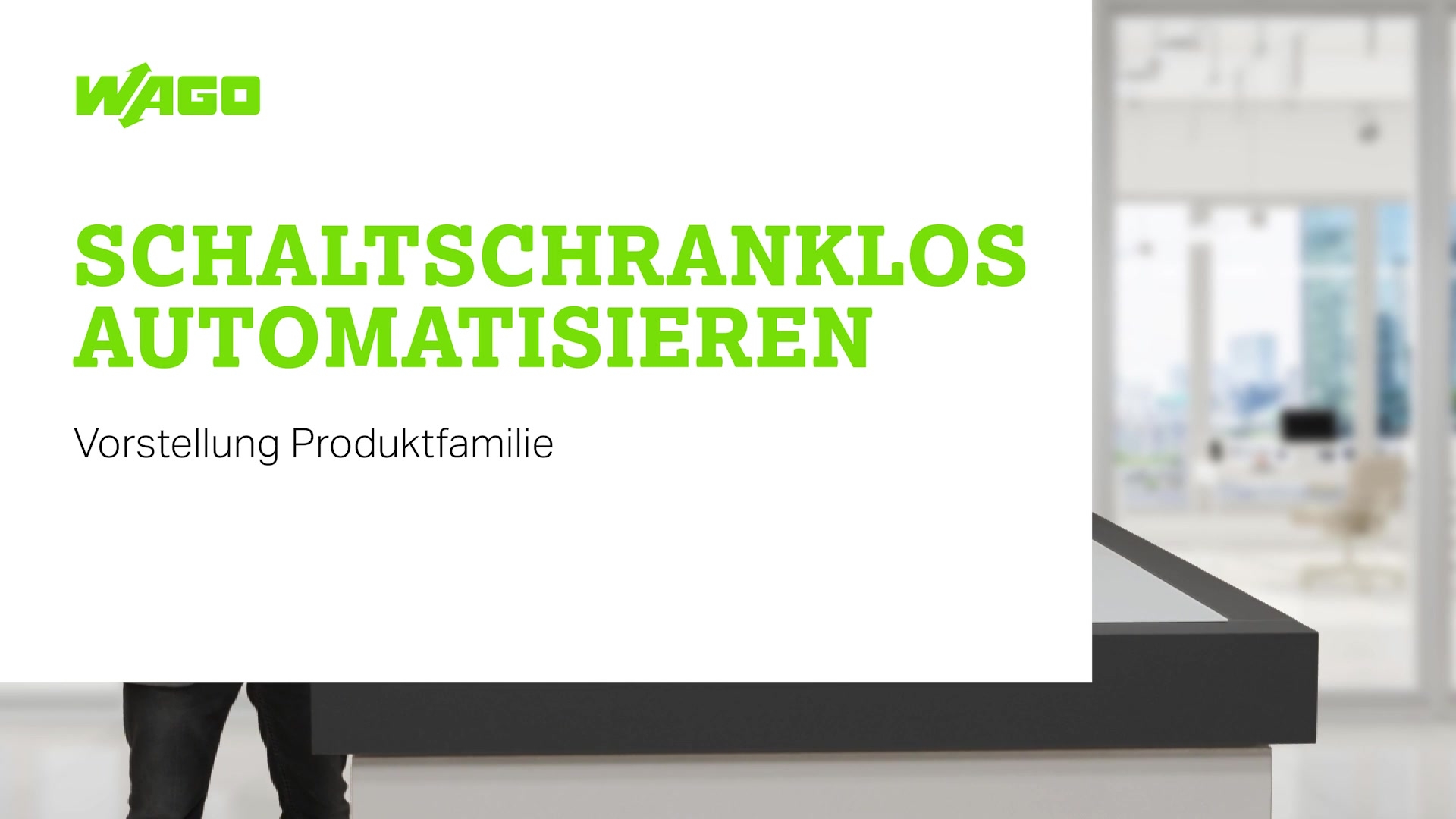 <p>Vorstellung Produktfamilie</p>